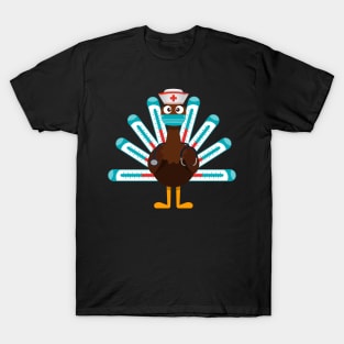 Thanksgiving nurse turkey T-Shirt